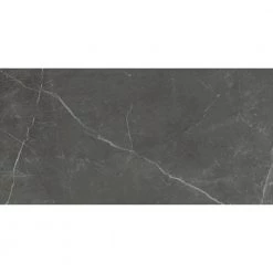 Sterlina Asphalt 23.62 in. x 47.24 in. Matte Marble Look Porcelain Floor and Wall Tile (15.5 sq. ft./Case) by EMSER TILE -EMSER TILE store asphalt matte emser tile porcelain tile 2044787 44 1000