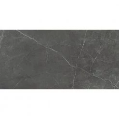 Sterlina Asphalt 23.62 in. x 47.24 in. Matte Marble Look Porcelain Floor and Wall Tile (15.5 sq. ft./Case) by EMSER TILE