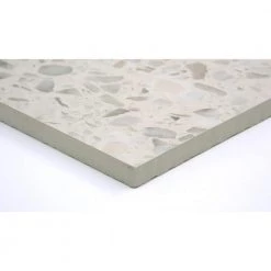 Terazio Bianco Polished 23.62 in. x 23.62 in. Porcelain Floor and Wall Tile (11.625 sq. ft. / Case) by EMSER TILE -EMSER TILE store bianco emser tile porcelain tile 1602433 c3 1000