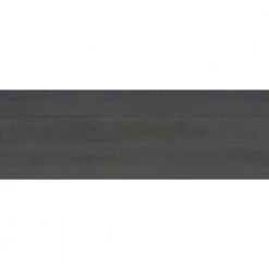 Cassero II Black 2.83 in. x 11.81 in. Matte Porcelain Single Bullnose Tile by EMSER TILE