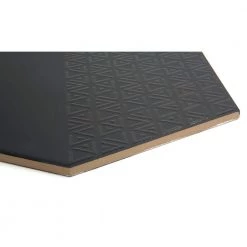 Rhythm Black 11.22 in. x 12.95 in. Matte Patterned Look Porcelain Wall Tile (10.752 sq. ft./Case) by EMSER TILE -EMSER TILE store black m emser tile porcelain tile 1885648 4f 1000