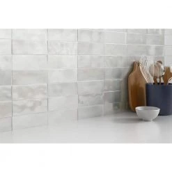 Passion Blanco 2.56 in. x 7.87 in. Glossy Porcelain Brick Look Wall Tile (3.78 sq. ft./Case) by EMSER TILE 15 Passion Blanco 2.56 in. x 7.87 in. Glossy Porcelain Brick Look Wall Tile (3.78 sq. ft./Case) by EMSER TILE -EMSER TILE store blanco emser tile porcelain tile 1941443 44 1000
