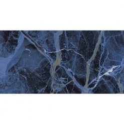 Parkview Blue 23.62 in. x 47.24 in. Polished Porcelain Field Tile by EMSER TILE -EMSER TILE store blue emser tile porcelain tile a86parkbl2447p 1f 1000