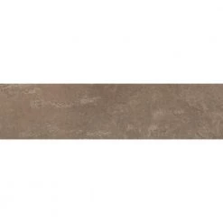 Brava Brown 3.15 in. x 13.11 in. Matte Porcelain Single Bullnose Tile by EMSER TILE