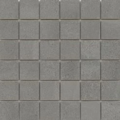 Porto II Charcoal 11.69 in. x 11.69 in. Squares Matte Porcelain Mosaic Tile (0.949 sq. ft./Each) by EMSER TILE
