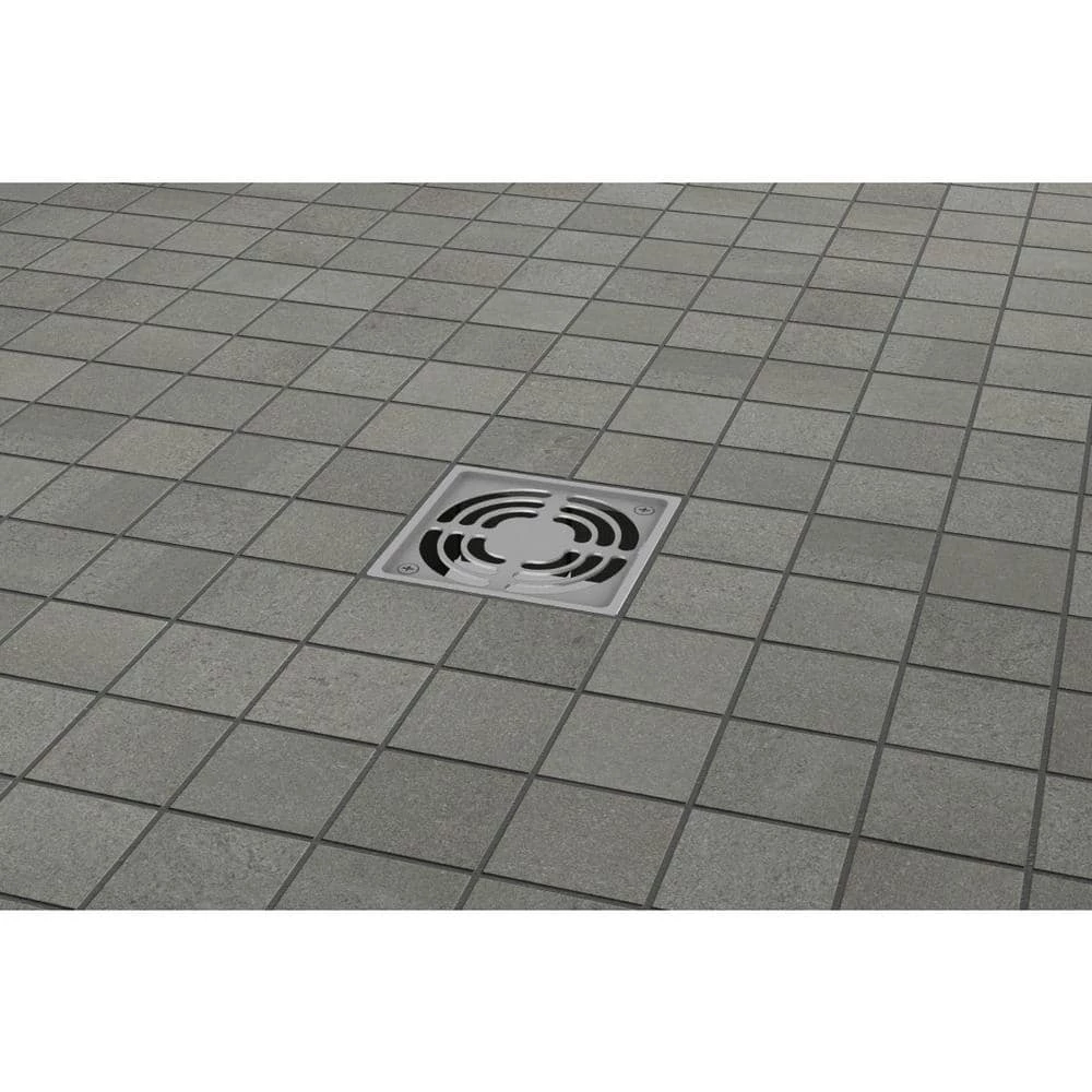 Porto II Charcoal 11.69 in. x 11.69 in. Squares Matte Porcelain Mosaic Tile (0.949 sq. ft./Each) by EMSER TILE 4 Porto II Charcoal 11.69 in. x 11.69 in. Squares Matte Porcelain Mosaic Tile (0.949 sq. ft./Each) by EMSER TILE - Image 2