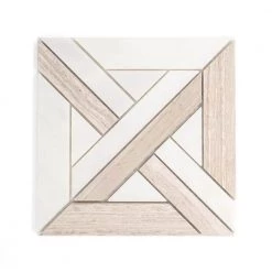 Alluro Cream 9.02 in. x 9.02 in. Basketweave Polished Marble Mosaic Tile (0.564 sq. ft./Each) by EMSER TILE 12 Alluro Cream 9.02 in. x 9.02 in. Basketweave Polished Marble Mosaic Tile (0.564 sq. ft./Each) by EMSER TILE -EMSER TILE store cream emser tile marble tile 1882623 1f 1000