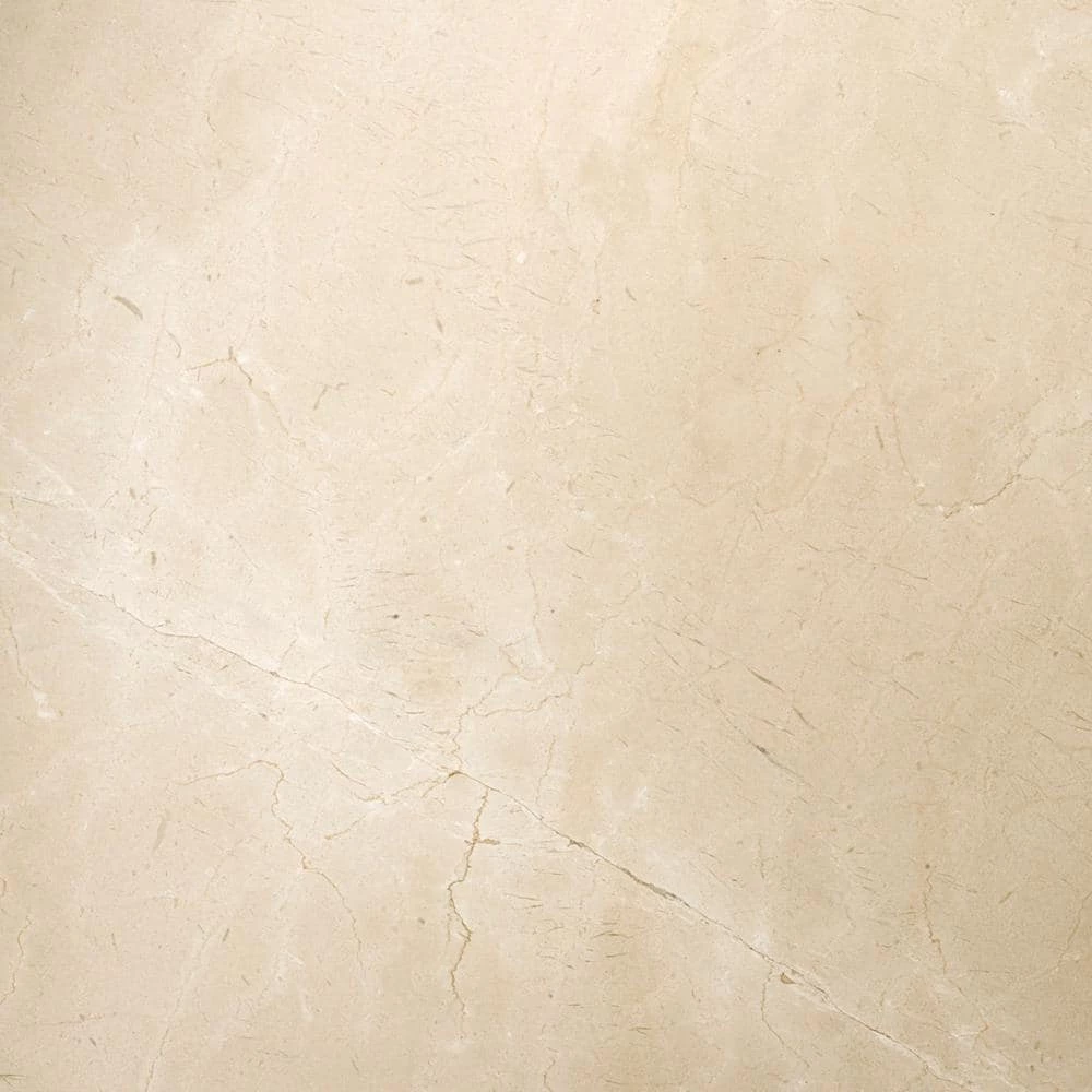 Marble Crema Marfil Classico Polished 23.62 in. x 23.62 in. Marble Floor and Wall Tile (4 sq. ft.) by EMSER TILE 3 Marble Crema Marfil Classico Polished 23.62 in. x 23.62 in. Marble Floor and Wall Tile (4 sq. ft.) by EMSER TILE