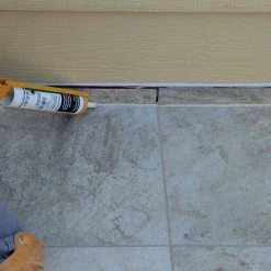 Commercial #165 Delorean Gray 10.1 oz. Silicone Caulk by Custom Building Products -EMSER TILE store custom building products grout caulk ccsc165 44 1000