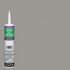 Commercial #165 Delorean Gray 10.1 oz. Silicone Caulk by Custom Building Products