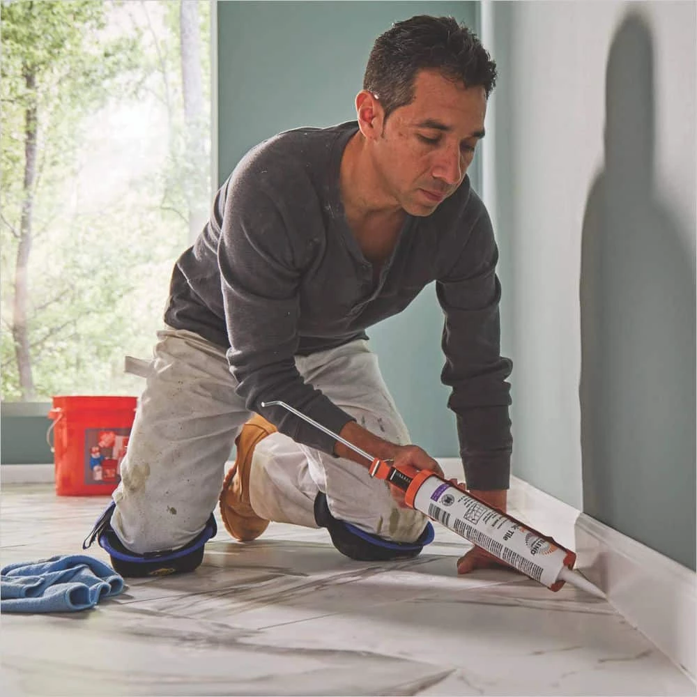 Polyblend #381 Bright White 10.5 oz. Sanded Ceramic Tile Caulk by Custom Building Products 5 Polyblend #381 Bright White 10.5 oz. Sanded Ceramic Tile Caulk by Custom Building Products - Image 3