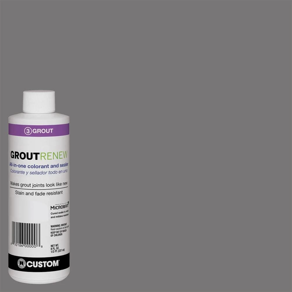 Polyblend #19 Pewter 8 fl. oz. Grout Renew Colorant by Custom Building Products 3 Polyblend #19 Pewter 8 fl. oz. Grout Renew Colorant by Custom Building Products