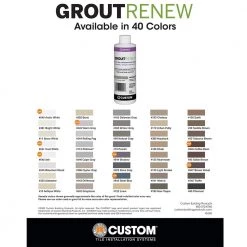 Polyblend #544 Rolling Fog 8 oz. Grout Renew Colorant by Custom Building Products 12 Polyblend #544 Rolling Fog 8 oz. Grout Renew Colorant by Custom Building Products -EMSER TILE store custom building products grout gcl544hpt 4f 1000