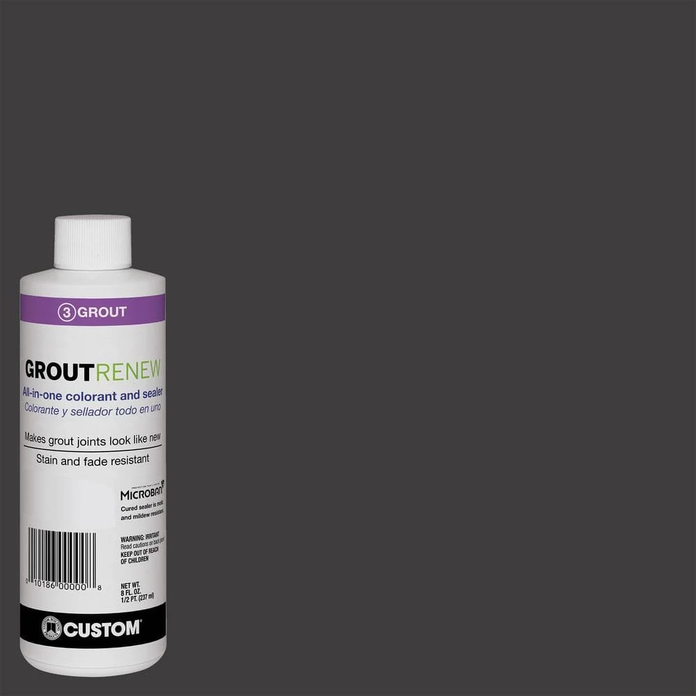 Polyblend #60 Charcoal 8 oz. Grout Renew Colorant by Custom Building Products 3 Polyblend #60 Charcoal 8 oz. Grout Renew Colorant by Custom Building Products