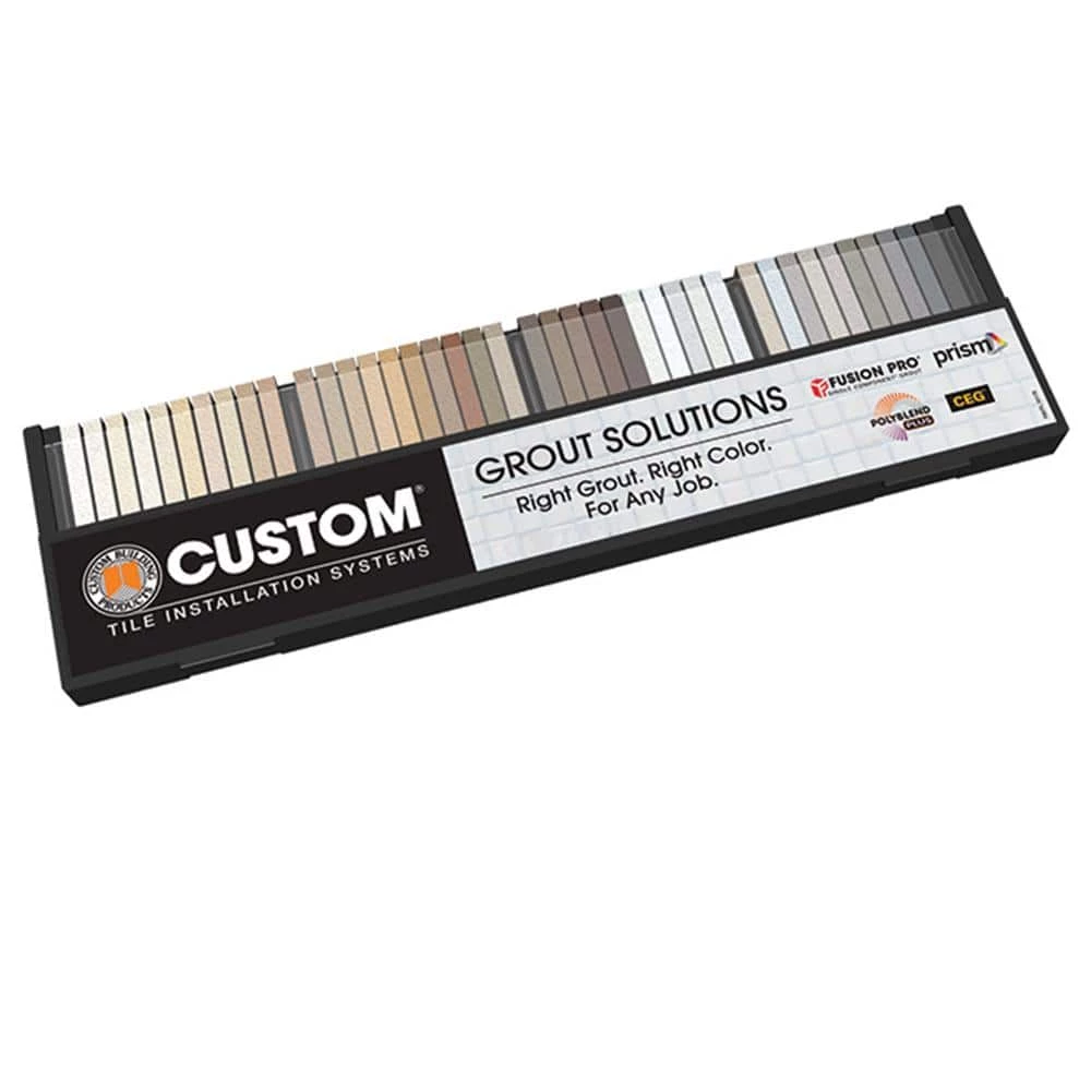 Grout Solutions Color Sample Kit - 40 Colors by Custom Building Products 3 Grout Solutions Color Sample Kit - 40 Colors by Custom Building Products