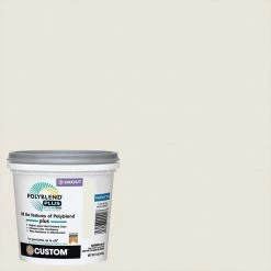 Polyblend Plus #381 Bright White 1 lb. Non-Sanded Grout by Custom Building Products