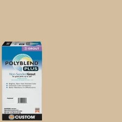 Polyblend Plus #122 Linen 10 lb. Unsanded Grout by Custom Building Products