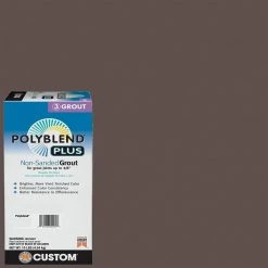 Polyblend Plus #647 Brown Velvet 10 lb. Unsanded Grout by Custom Building Products