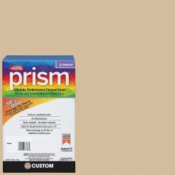 Prism #122 Linen 17 lb. Grout by Custom Building Products