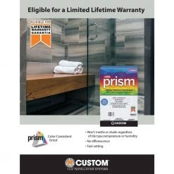 Prism #646 Coffee Bean 17 lb. Grout by Custom Building Products -EMSER TILE store custom building products grout pg64617t 1d 1000