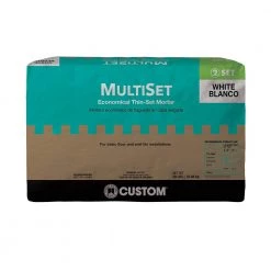MultiSet 50 lb. White Modified Thinset Mortar by Custom Building Products