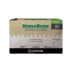 VersaBond 50 lb. Gray Fortified Thinset Mortar by Custom Building Products