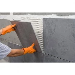 VersaBond-LFT 50 lb. Gray Fortified Medium Bed Mortar by Custom Building Products -EMSER TILE store custom building products tile mortar vblftmg50 1d 1000