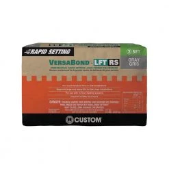 VersaBond-LFT RS 50 lbs. Gray Rapid Setting Large Format Tile Mortar by Custom Building Products