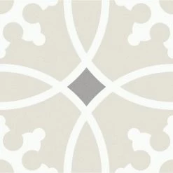 Design Diagram 9.09 in. x 9.09 in. Porcelain Floor and Wall Tile (10.332 sq. ft./Case) by EMSER TILE