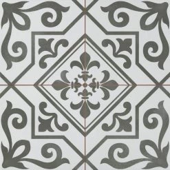Nostalgia Epic 17.72 in. x 17.72 in. Matte Patterned Look Ceramic Floor & Wall Tile (10.9 sq. ft./Case) by EMSER TILE