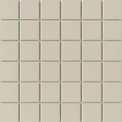 Source Fawn 11.69 in. x 11.69 in. Squares Matte Porcelain Mosaic Floor and Wall Tile ( 0.949 sq. ft./Each) by EMSER TILE