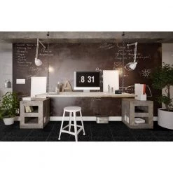 Granite Galaxy Black Polished 12.01 in. x 12.01 in. Granite Floor and Wall Tile (1 sq. ft.) by EMSER TILE -EMSER TILE store galaxy black emser tile granite tile 823517 31 1000