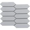 Concept Gray 8.27 in. x 9.65 in. Honeycomb Semi-gloss Glass Mosaic Tile (0.554 sq. ft./Each) by EMSER TILE -EMSER TILE store gray emser tile glass tile 1882535 64 1000