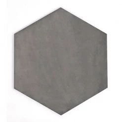 BAUHAUS GRAY HEX 9 in X 10 in Porcelain Floor and Wall Tile (Covers 5.39 Sq. Ft./11 pieces per case) by EMSER TILE -EMSER TILE store gray emser tile porcelain tile 2008858 44 1000