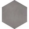 BAUHAUS GRAY HEX 9 in X 10 in Porcelain Floor and Wall Tile (Covers 5.39 Sq. Ft./11 pieces per case) by EMSER TILE -EMSER TILE store gray emser tile porcelain tile 2008858 64 1000