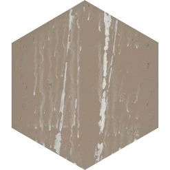 BAUHAUS GRAY HEX 9 in X 10 in Porcelain Floor and Wall Tile (Covers 5.39 Sq. Ft./11 pieces per case) by EMSER TILE -EMSER TILE store gray emser tile porcelain tile 2008858 c3 1000