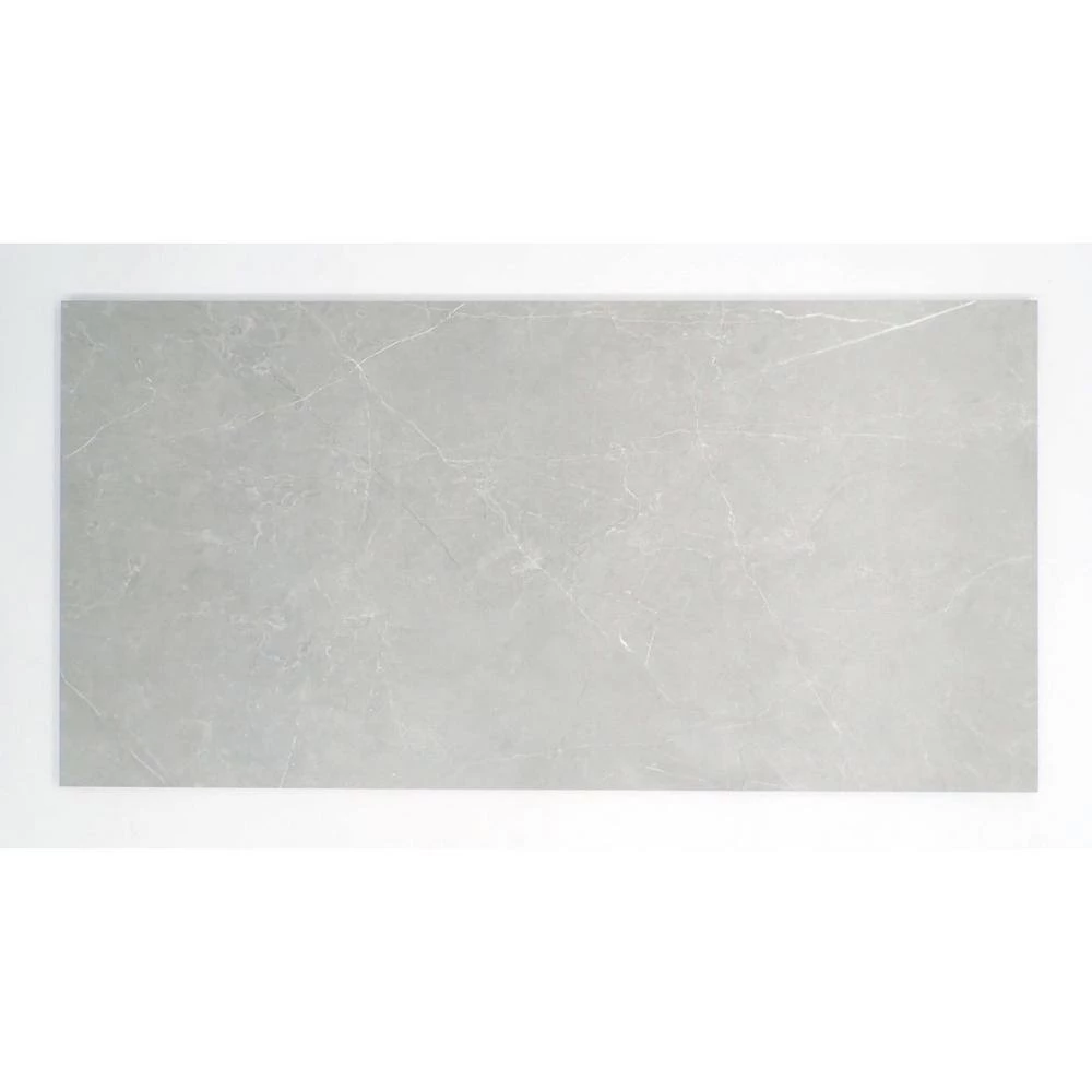Sterlina Gray 11.81 in. x 23.62 in. Polished Marble Look Porcelain Floor and Wall Tile (15.504 sq. ft./Case) by EMSER TILE 7 Sterlina Gray 11.81 in. x 23.62 in. Polished Marble Look Porcelain Floor and Wall Tile (15.504 sq. ft./Case) by EMSER TILE - Image 5
