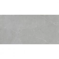 Sterlina Gray 23.62 in. x 47.24 in. Polished Marble Look Porcelain Floor and Wall Tile (15.5 sq. ft./Case) by EMSER TILE