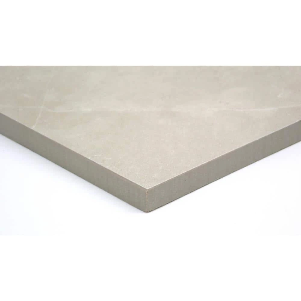 Sterlina Ivory 23.62 in. x 23.62 in. Polished Marble Look Porcelain Floor and Wall Tile (15.5 sq. ft./Case) by EMSER TILE 5 Sterlina Ivory 23.62 in. x 23.62 in. Polished Marble Look Porcelain Floor and Wall Tile (15.5 sq. ft./Case) by EMSER TILE - Image 3