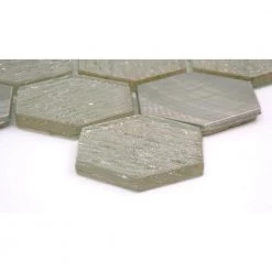 Glitz Joy 11.81 in. x 11.97 in. Honeycomb Glossy Glass Mosaic Tile (0.982 sq. ft./Each) by EMSER TILE 12 Glitz Joy 11.81 in. x 11.97 in. Honeycomb Glossy Glass Mosaic Tile (0.982 sq. ft./Each) by EMSER TILE -EMSER TILE store joy emser tile glass tile 1554275 c3 1000