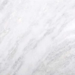 Marble Kalta Bianco Polished 24.02 in. x 24.02 in. Marble Floor and Wall Tile (4.01 sq. ft.) by EMSER TILE