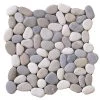 Flat Venetian Medici 12 in. x 12 in. x 9.65 mm Pebble Blend Mesh-Mounted Mosaic Tile (1 sq. ft / piece) by EMSER TILE -EMSER TILE store medici emser tile ceramic tile 1145543 64 1000