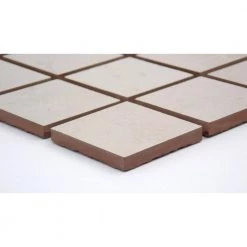 Baja Mexicali 13 in. x 13 in. x 8 mm Ceramic Mesh-Mounted Mosaic Tile (1.17 sq. ft.) by EMSER TILE -EMSER TILE store mexicali emser tile ceramic tile 1216381 c3 1000