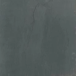 Slate Midnight Gray 15.87 in. x 15.87 in. Slate Floor and Wall Tile (1.777 sq. ft.) by EMSER TILE
