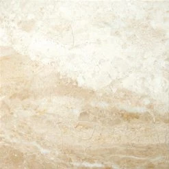 Marble Milano Beige Polished 17.99 in. x 17.99 in. Marble Floor and Wall Tile (2.25 sq. ft.) by EMSER TILE