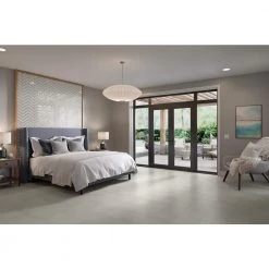 Intrigue Mirror 11.64 in. x 12.19 in. Chevron Polished Marble Mosaic Tile (0.985 sq. ft./Each) by EMSER TILE -EMSER TILE store mirror emser tile marble tile 1599174 44 1000