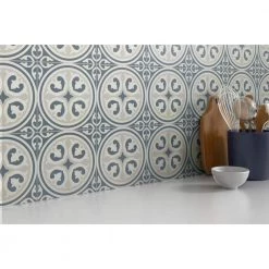 Design Mural 9.09 in. x 9.09 in. Porcelain Floor and Wall Tile (10.332 sq. ft./Case) by EMSER TILE -EMSER TILE store mural emser tile porcelain tile 1681063 44 1000