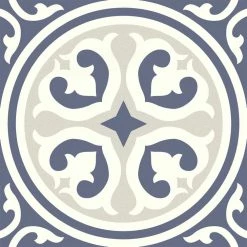 Design Mural 9.09 in. x 9.09 in. Porcelain Floor and Wall Tile (10.332 sq. ft./Case) by EMSER TILE