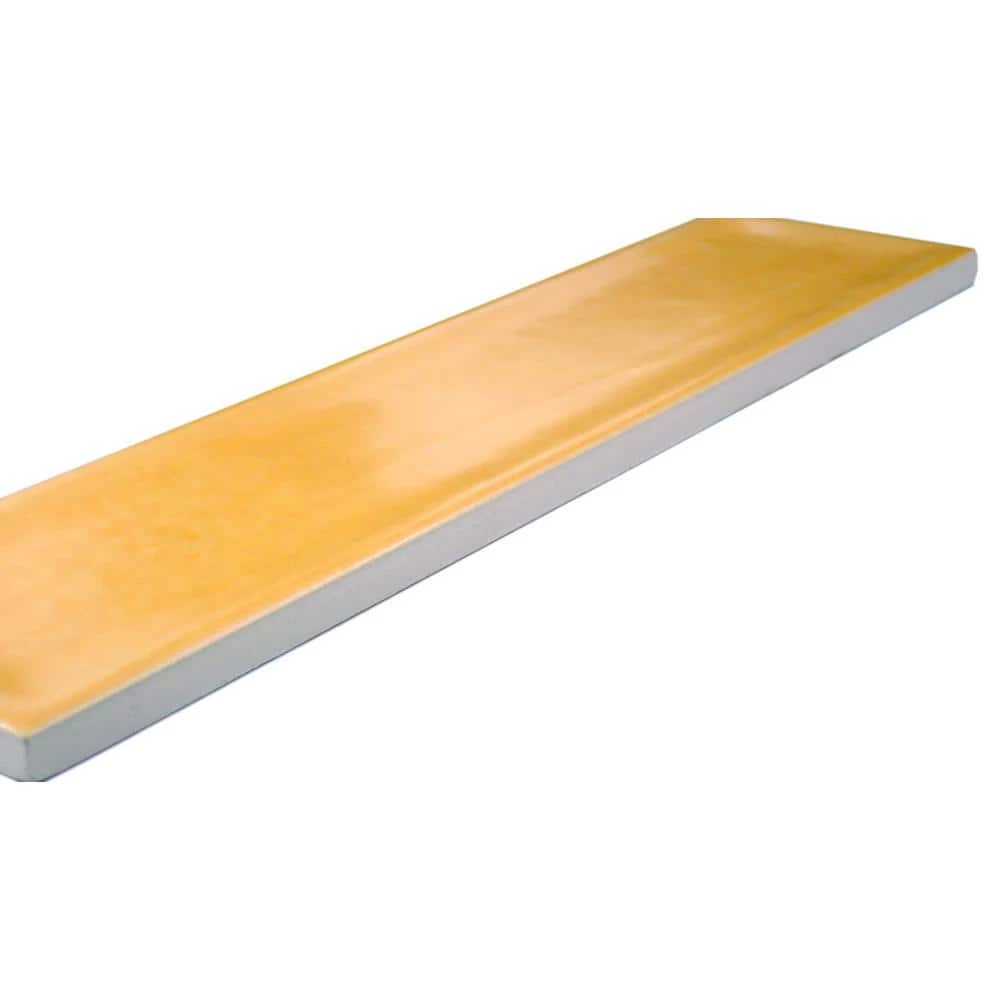 Raku Mustard 2.95 in. x 11.81 in. Glazed Matte Ceramic Wall Tile (6.05 sq. ft./25 pieces) by EMSER TILE 5 Raku Mustard 2.95 in. x 11.81 in. Glazed Matte Ceramic Wall Tile (6.05 sq. ft./25 pieces) by EMSER TILE - Image 3