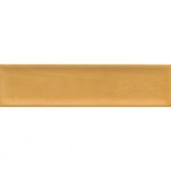 Raku Mustard 2.95 in. x 11.81 in. Glazed Matte Ceramic Wall Tile (6.05 sq. ft./25 pieces) by EMSER TILE